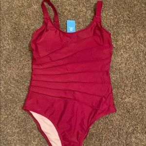 Cupshe Red One Piece Swimsuit